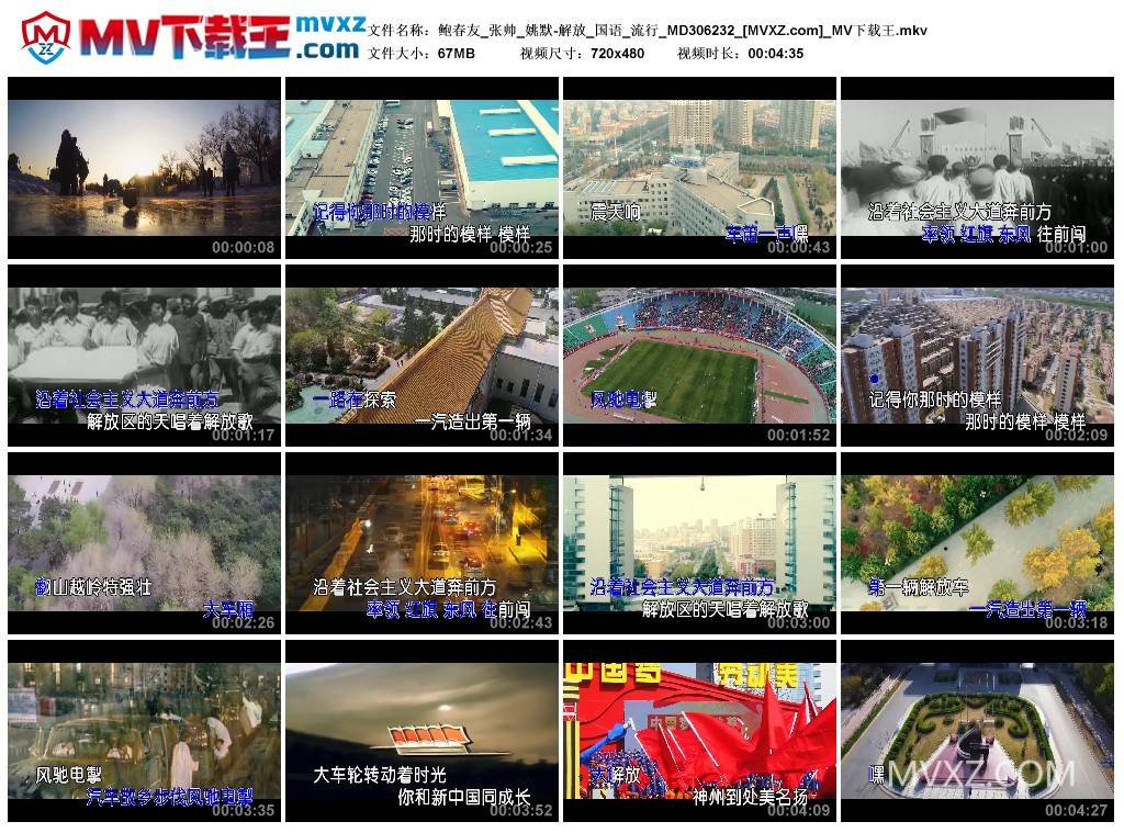 鲍春友_张帅_姚默-解放_国语_流行_MD306232